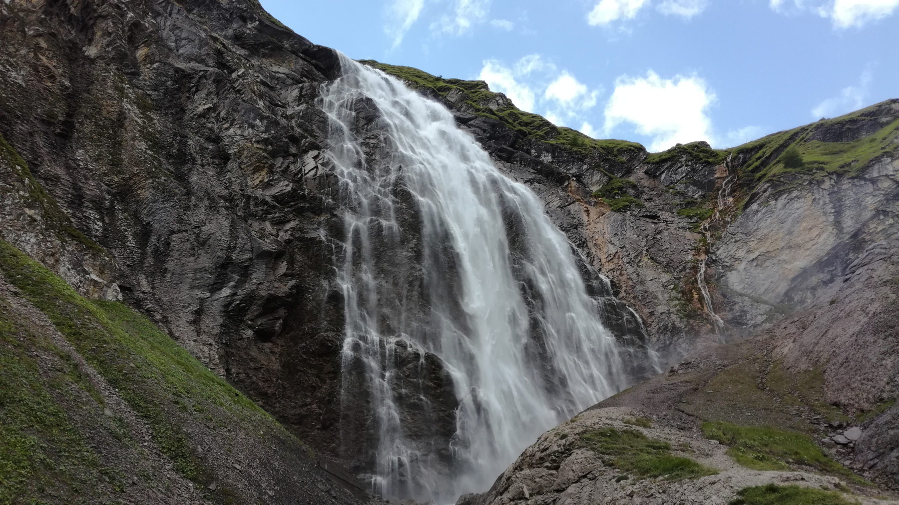 Photo cascade Adelboden Suisse Oberland chutes de l'Engstligen