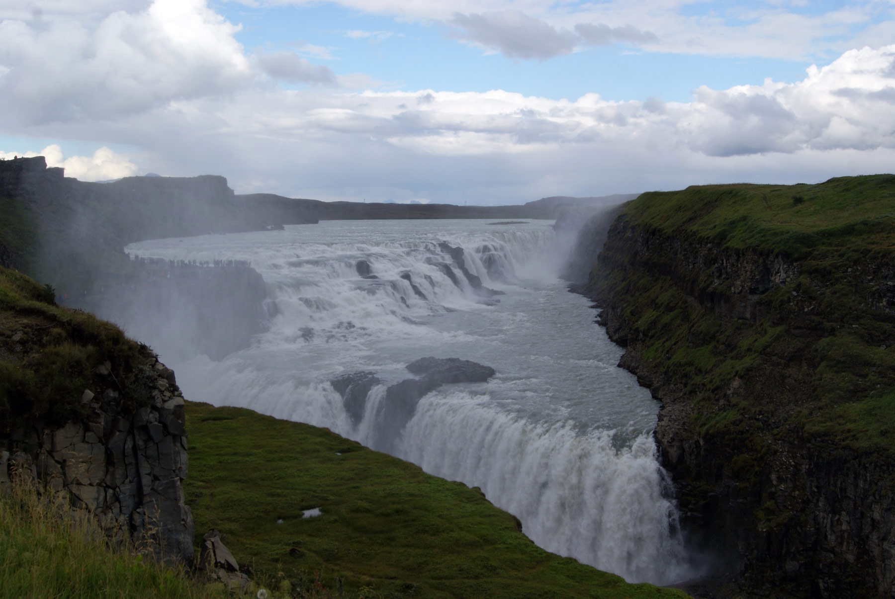 photo Islande paysage cote Sud Ouest  cercle d'or Gulfoss