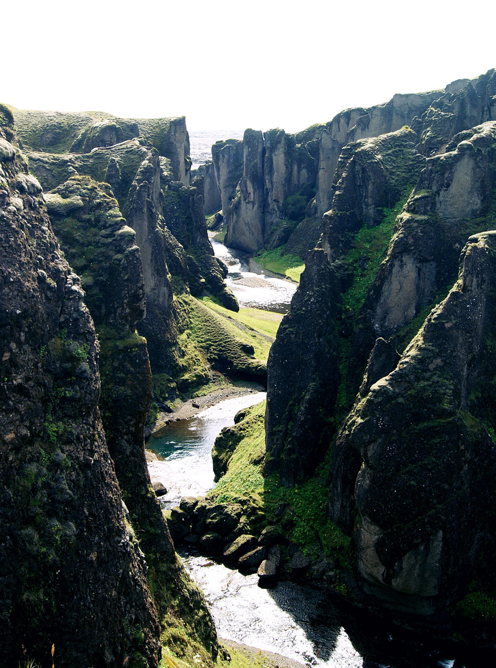 photo Islande paysage cote Sud Canyon de Fjardrarglufur