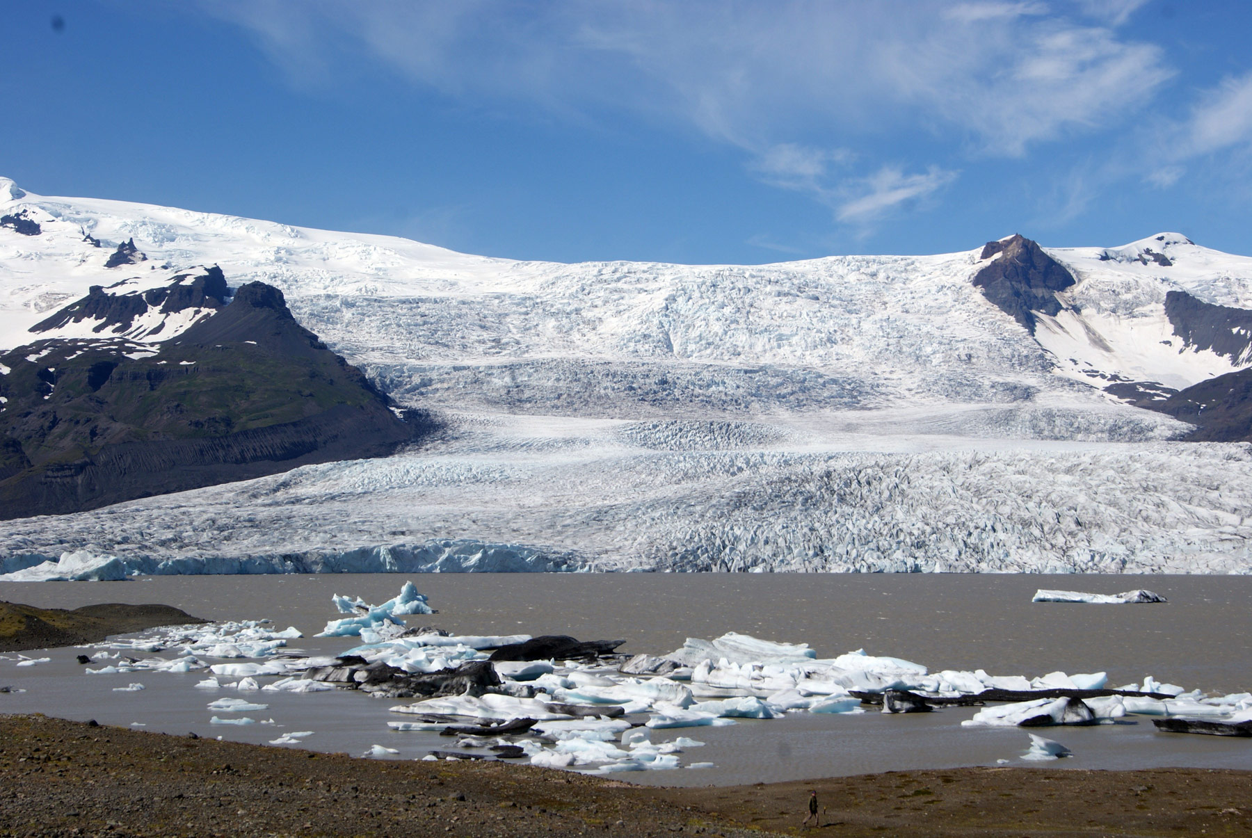 photo Islande paysage cote Sud glacier Vatnajökull