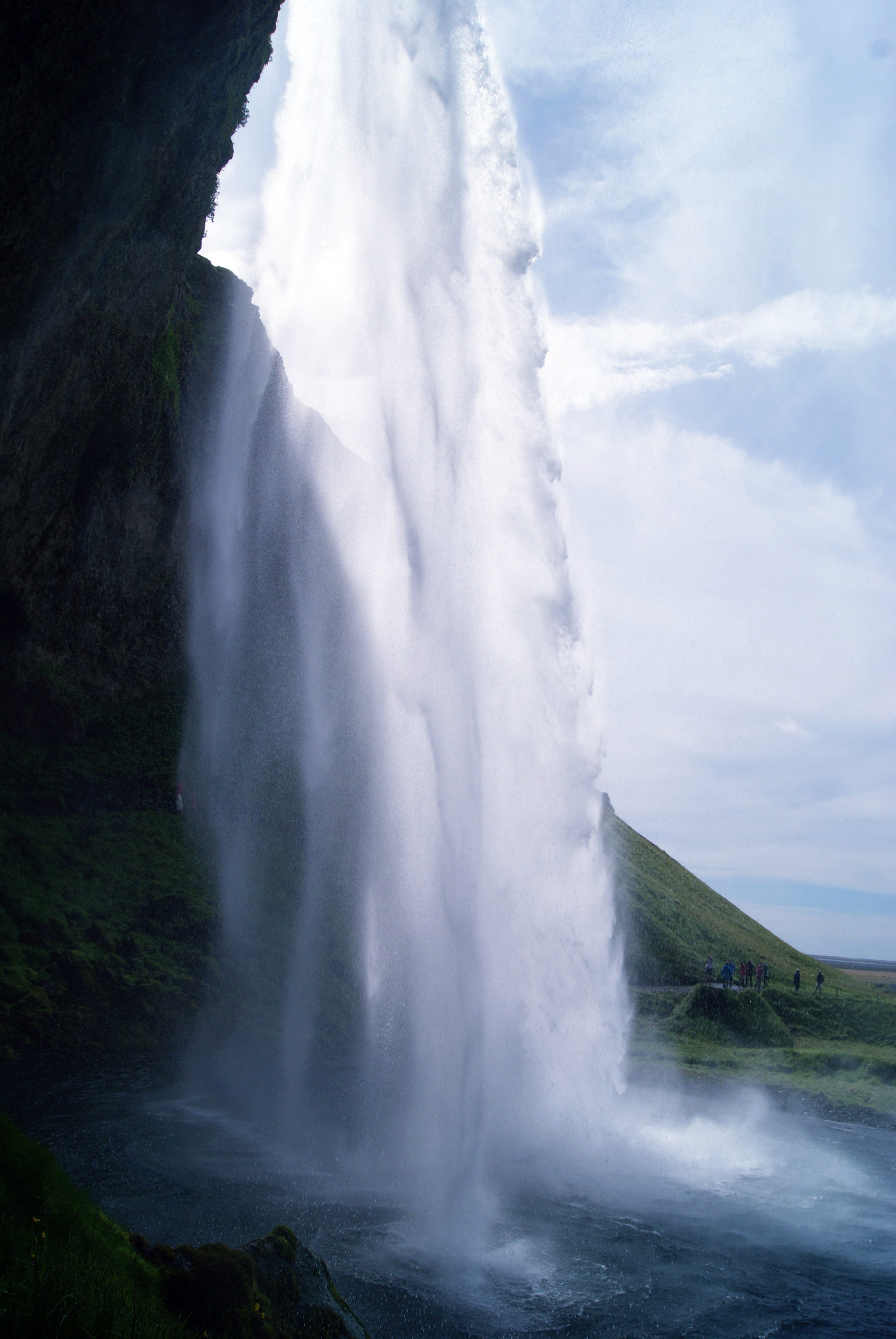 photo Islande paysage cote Sud cascade Seljalandsfoss