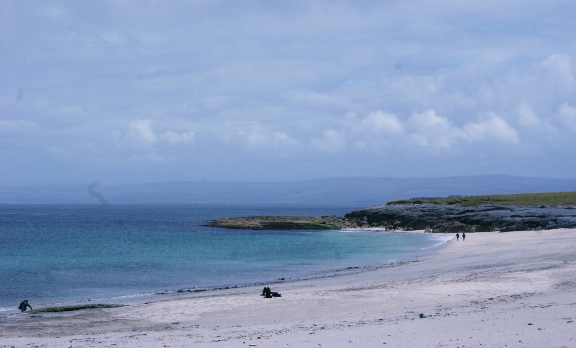 photo Irlande Wild Atlantic Way plage sable blanc