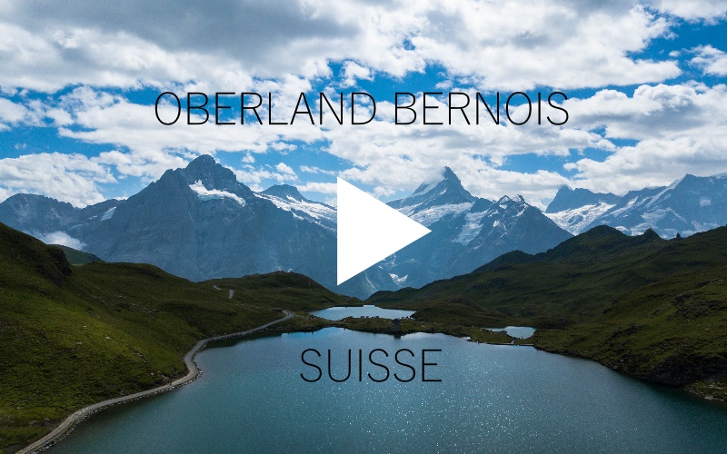 Video Oberland Bernois Suisse drone